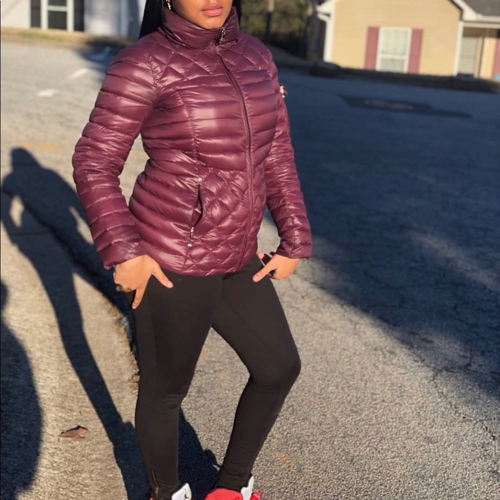 Maroon Ralph Lauren Coat